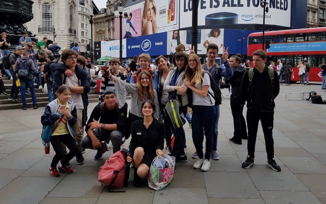 Premier voyage scolaire des élèves du CPP à Londres